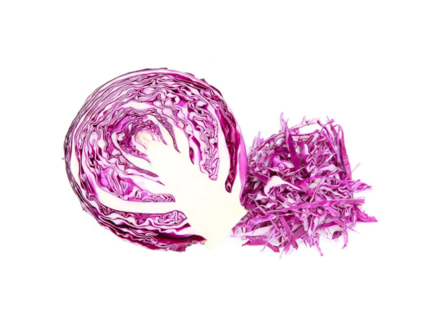 Red Cabbage half